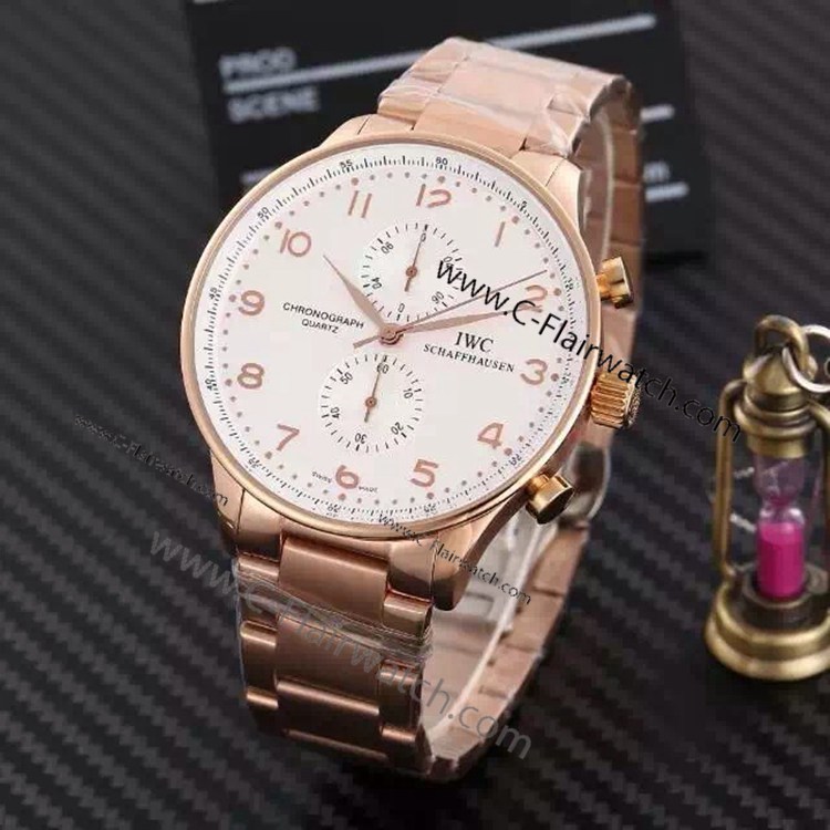 Hot Sale Copy IWC SCHAFFHAUSEN Chronograph Quartz